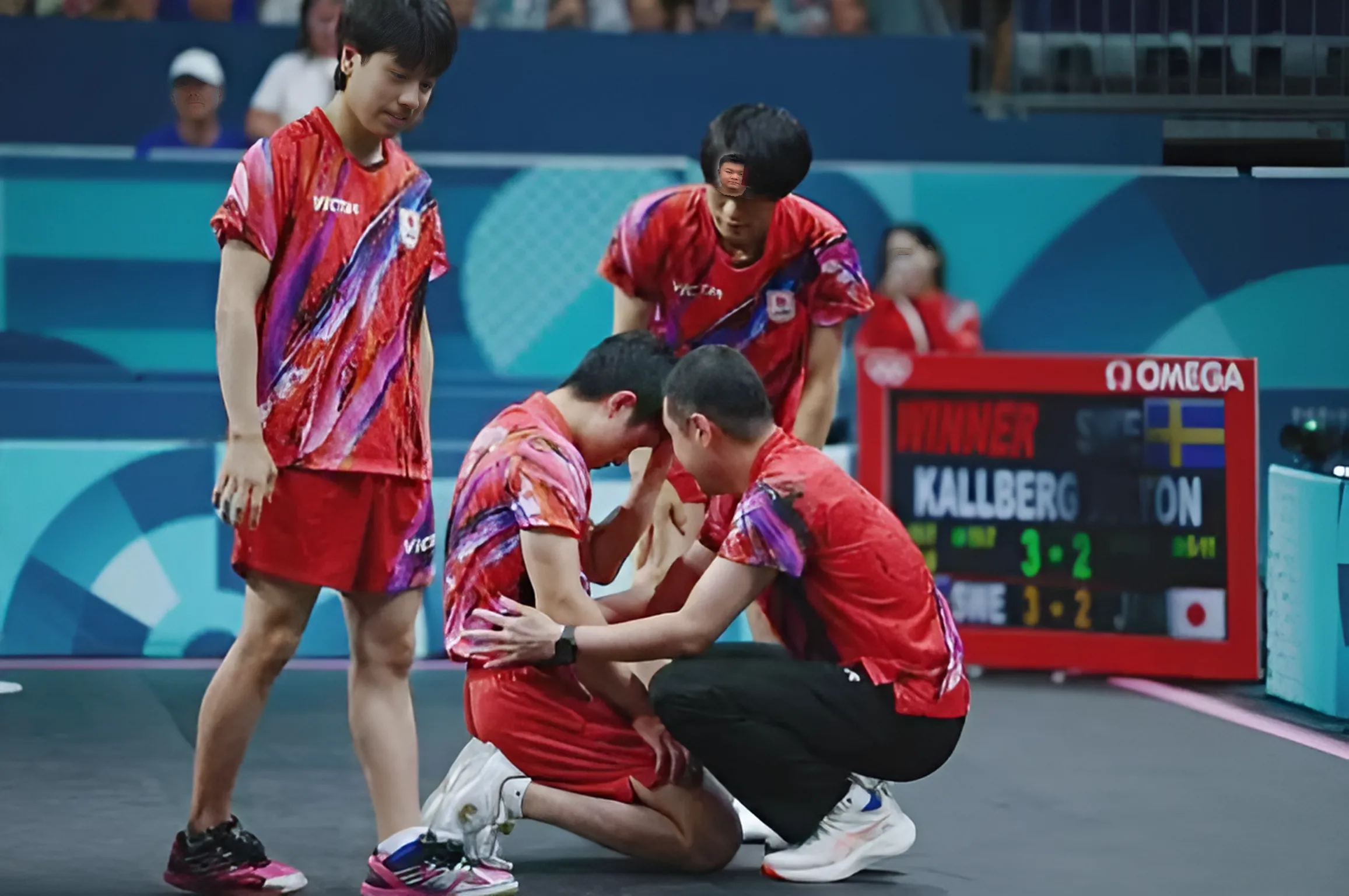 关于德国队轻取日本队，梁靖崑惊艳四座的信息